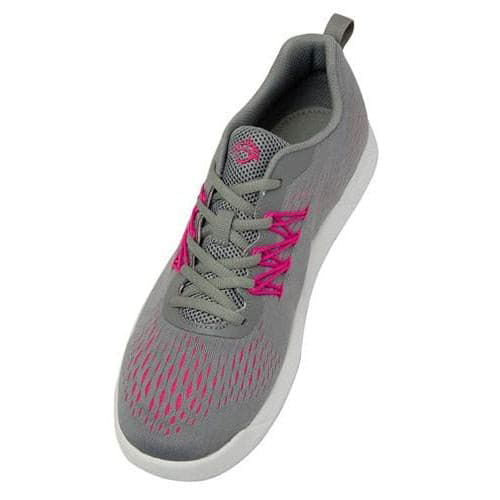 BSI Women's #931 Grey Pink Bowling Shoes - Lightweight & Comfortable for League Play & Casual Bowling - Perfect for Bowling Enthusiasts & Beginners