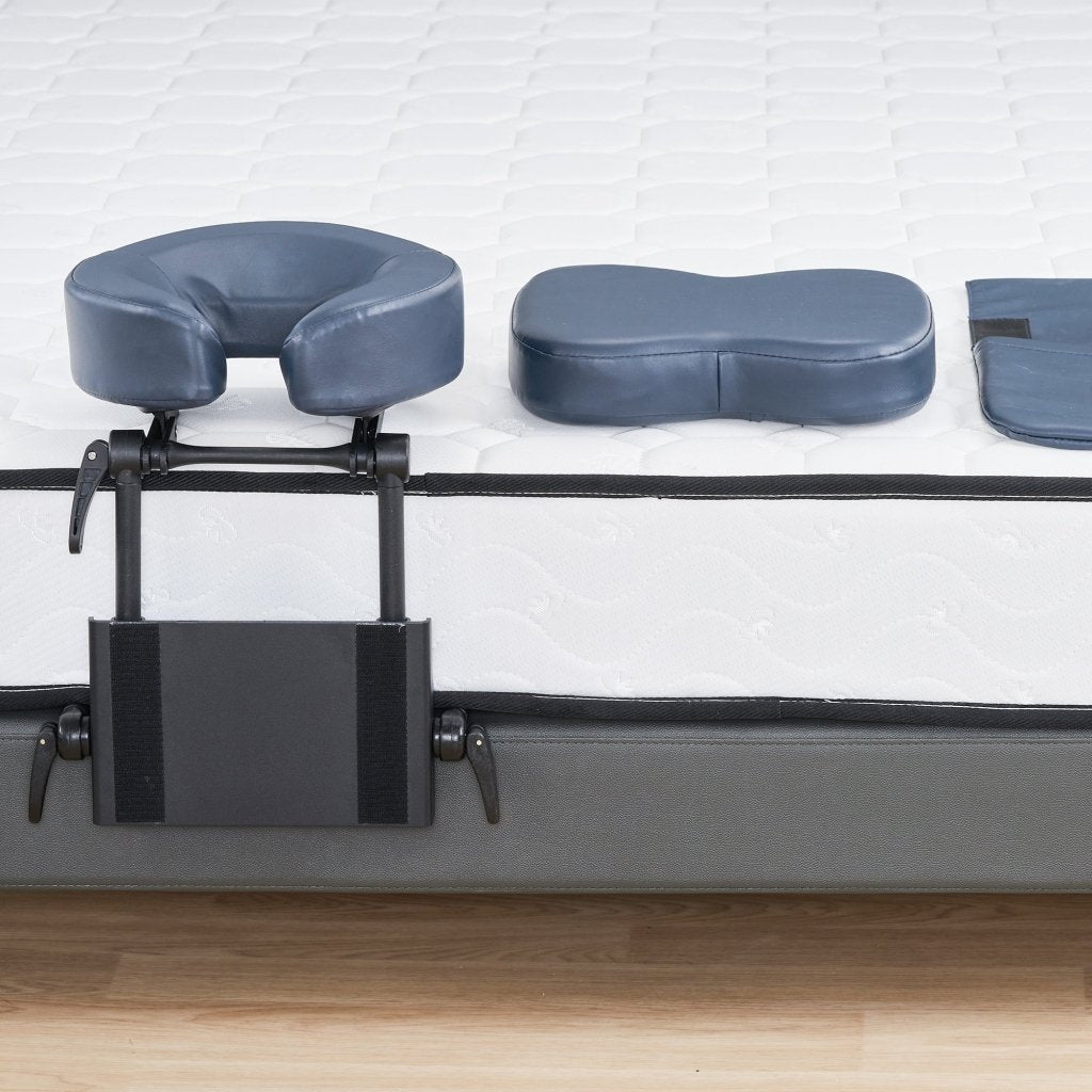 Foldable Adjustable Desktop Massage Kit - Portable Neck & Shoulder Massager for Office, Home & Travel - Ideal for Eye Surgery Recovery & Stress Relief