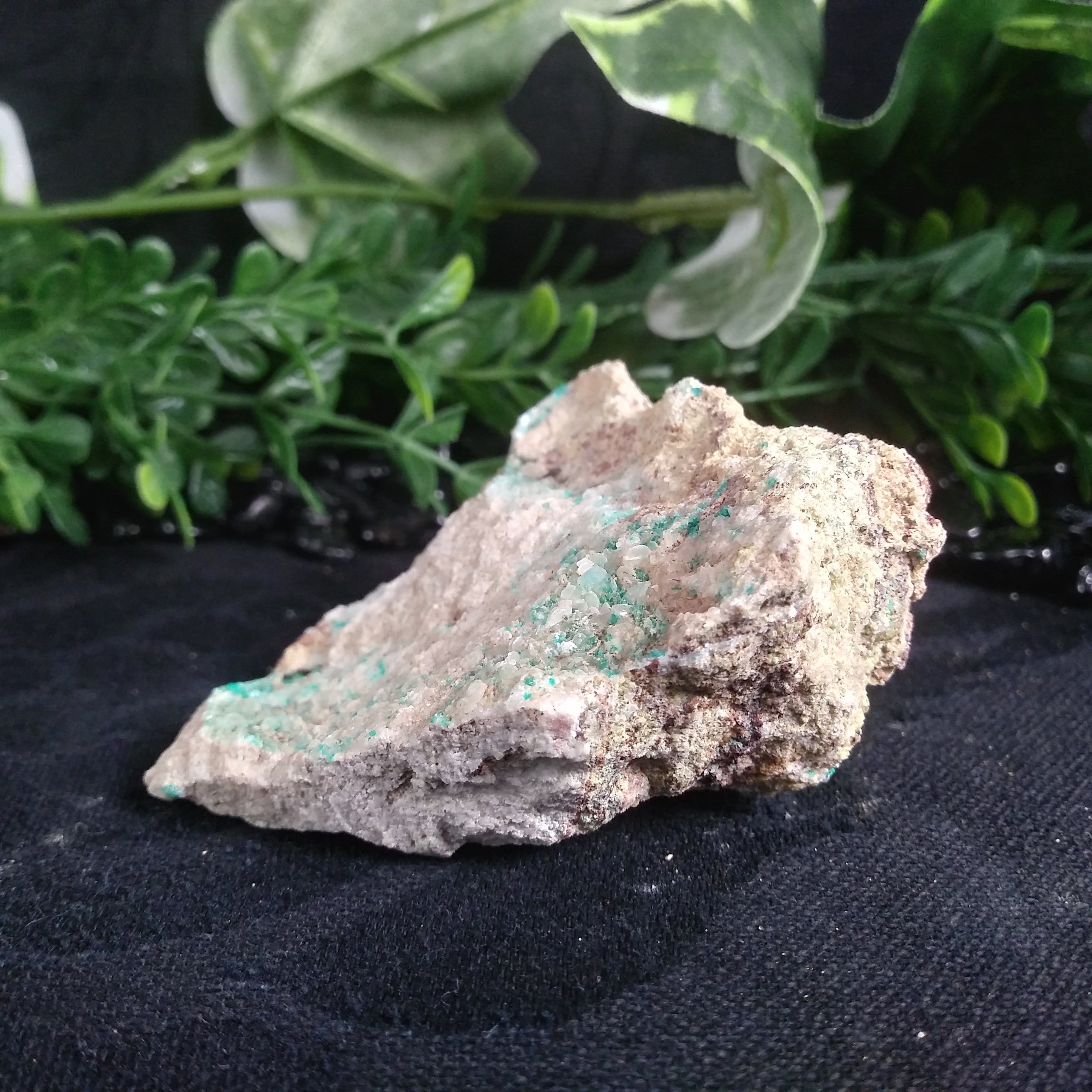 Natural Dioptase & Apophyllite Crystal Cluster - 114g Raw Mineral Specimen for Healing, Meditation & Energy Work - Perfect for Crystal Collectors & Spiritual Practitioners