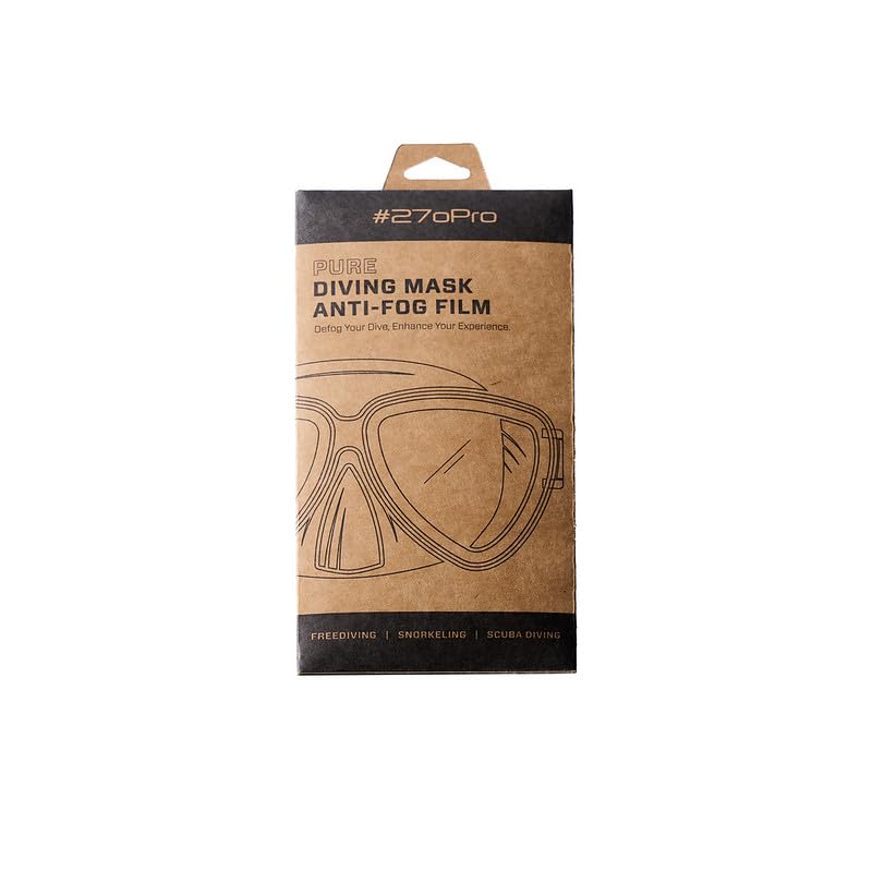 Anti-Fog Film for Diving Masks | Scuba, Snorkeling, Freediving Protection