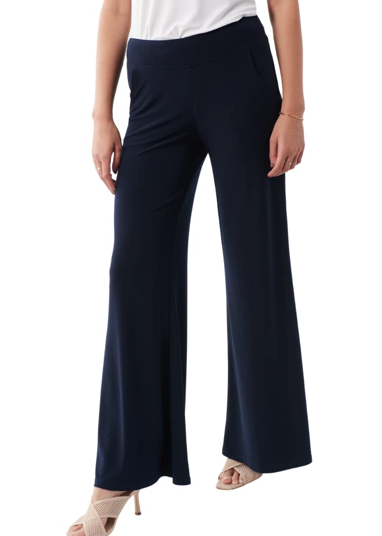 Joseph Ribkoff Women's Wide Leg Pants Style 161096 - Comfortable & Stylish Trousers for Work, Travel & Casual Wear