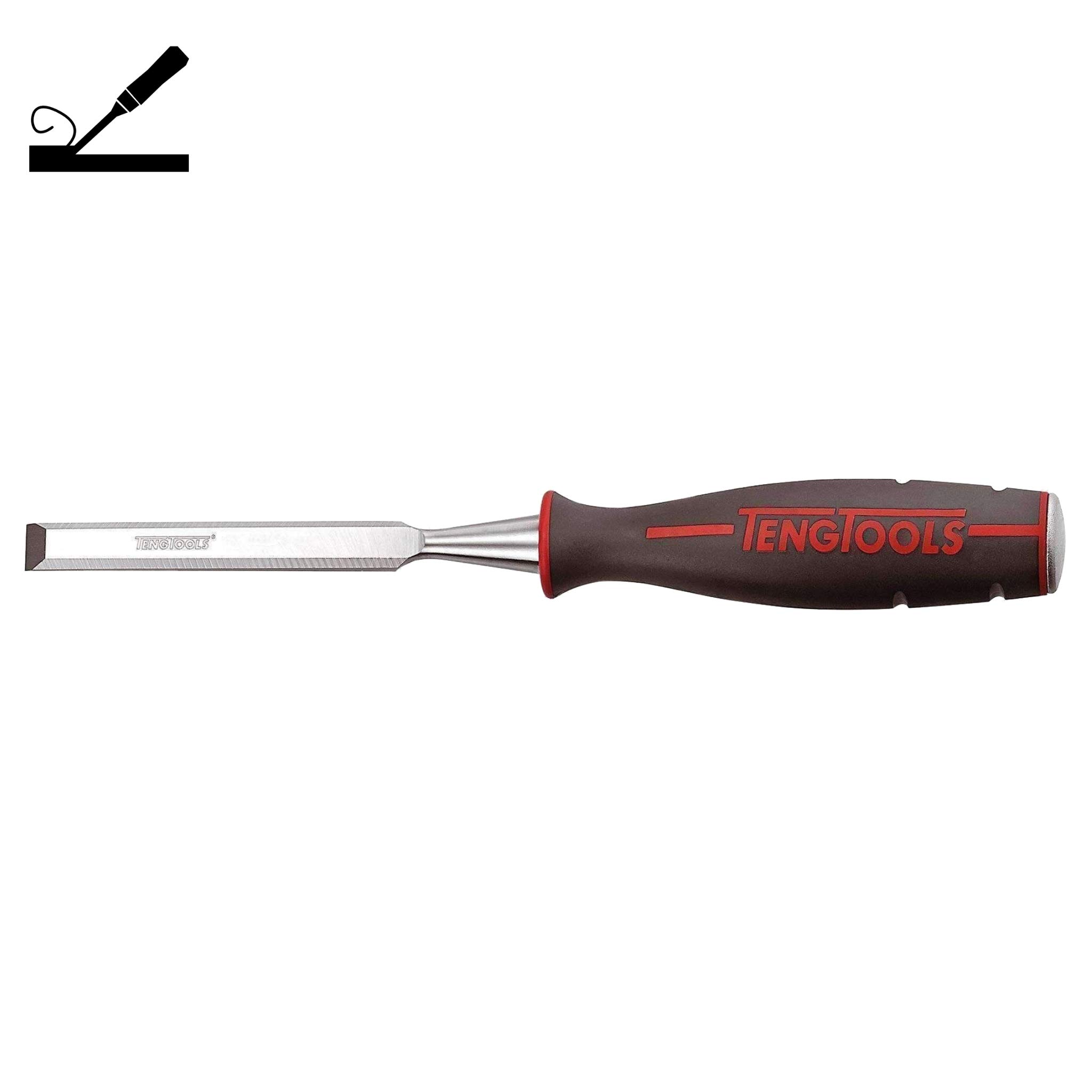Professional 16mm Wood Chisel - Teng Tools WCC16 for Woodworking & Carving