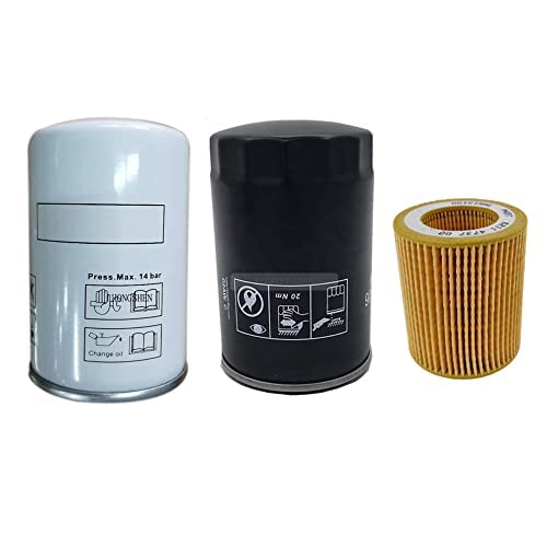 Quincy Chicago Air Compressor Service Kit Filter Set - Compatible with Models 6211473700, 6211472600, 6221372600 | Replacement Parts for Industrial & Home Workshop Air Compressors