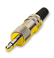 LUMBERG KLS 44 3-Position RCA/Phono Audio Connector Plug - 50 Pack for Home Theater, Car Audio, and Professional Sound System Installations