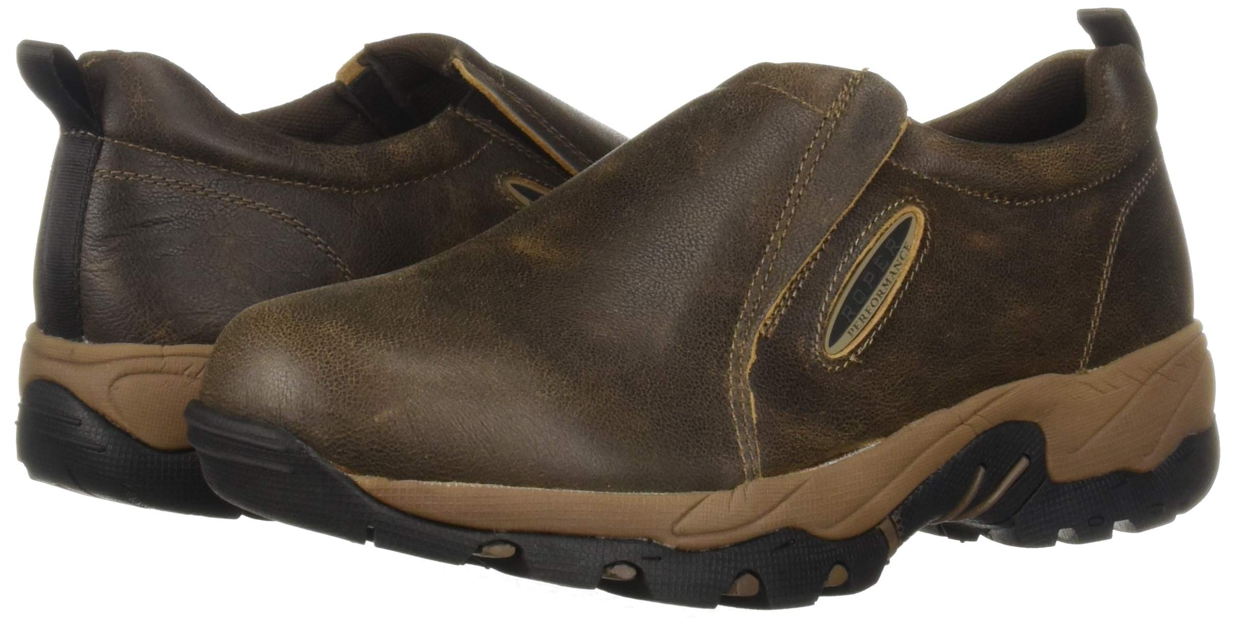ROPER Men's Air Light Hiking Shoes - Breathable Trail Running Shoes for Men, Comfortable Outdoor Walking Shoes with Cushioning, Brown - Perfect for Hiking, Camping & Mountain Climbing