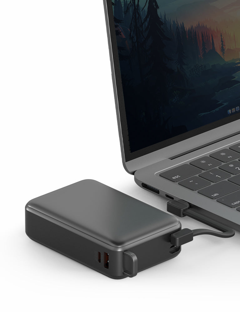Compact Ultra 67 20000mAh Portable Power Bank - Fast Charging External Battery Pack for Smartphones, Tablets & Laptops - Perfect for Travel, Camping & Emergency Power Backup