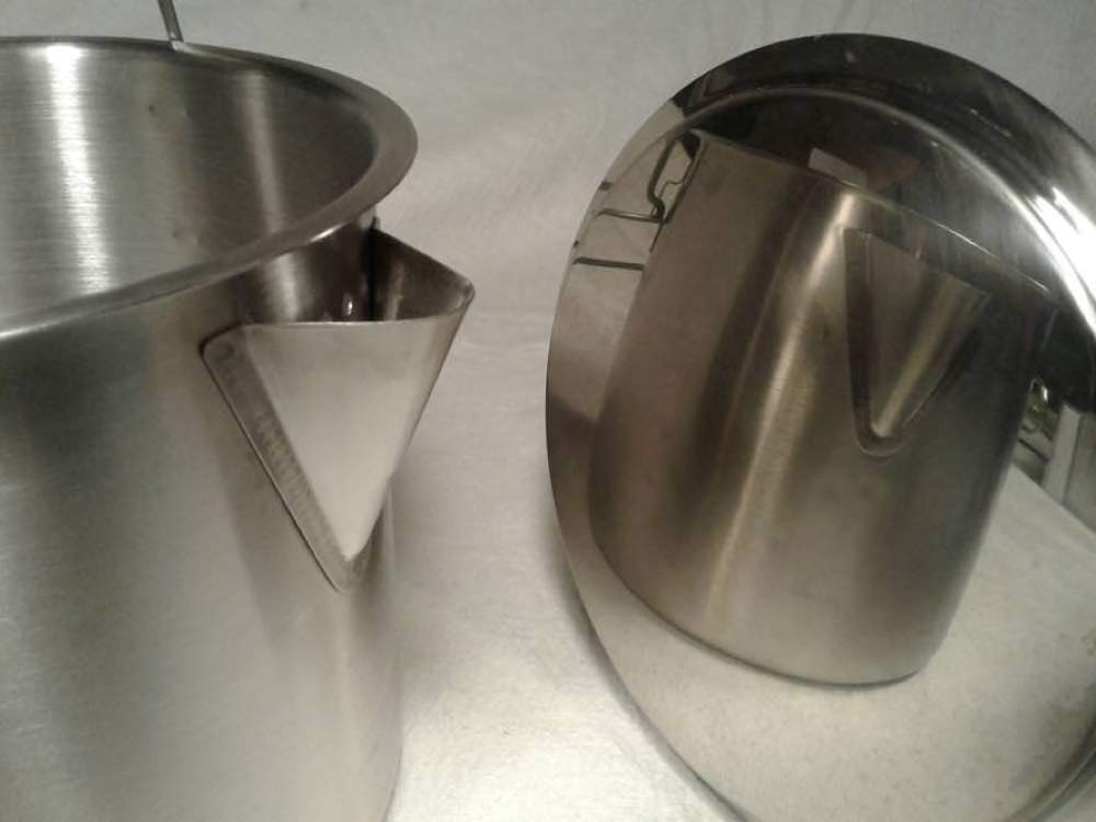 52/68 Oz Stainless Steel Camping Pot with Lid - Lightweight Cooking Kettle for Backpacking, Hiking & Outdoor Adventures - Perfect for Boiling Water, Cooking Meals & Survival Gear