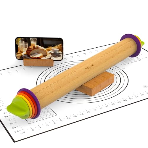 Rolling Pin + Mat + Stand