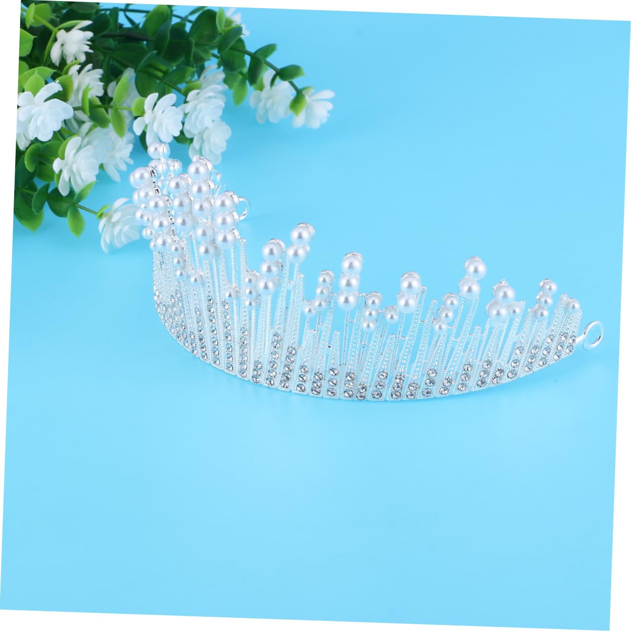 FOMIYES 2-Piece Alloy Wedding Tiara Set - Bridal Hair Crown for Women - Perfect for Bridal Showers, Weddings & Special Occasions
