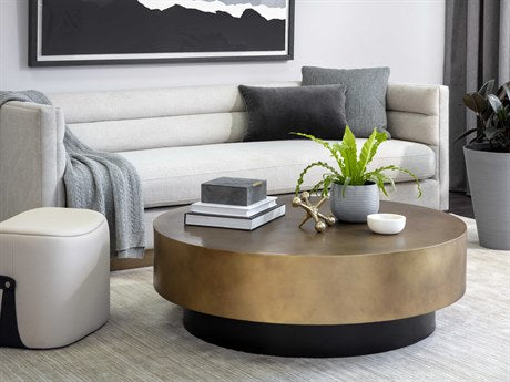 Bernaby Coffee Table - Modern Wooden Coffee Table for Living Room, Sofa Table with Storage Shelf | Perfect for Small Spaces, Home Decor & Entertaining Guests