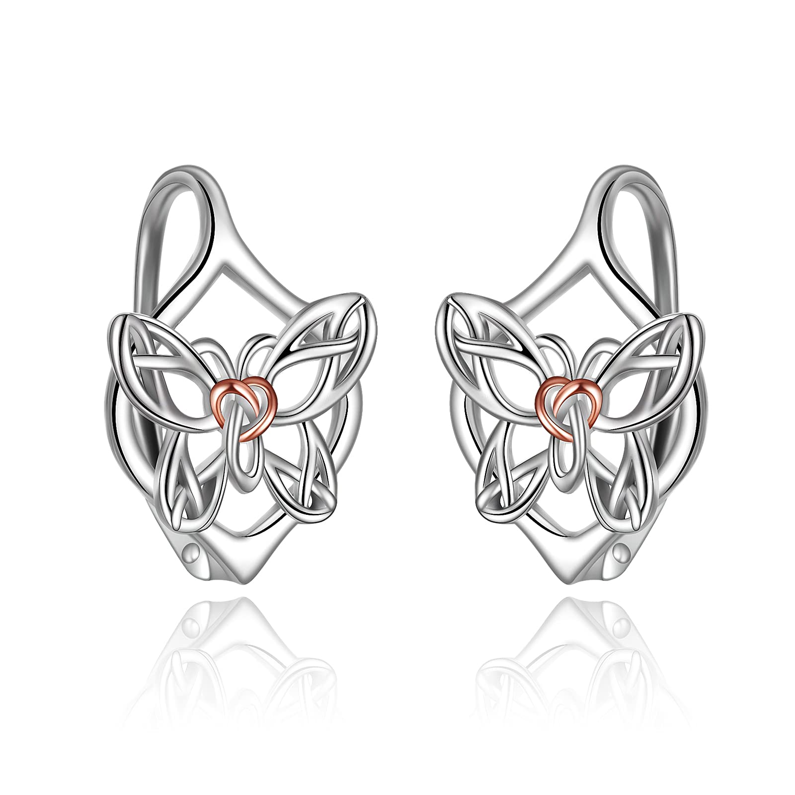 WINNICACA Sterling Silver Leverback Hoop Earrings for Women | Elegant Dangle Drop Earrings | Perfect Gift for Birthday, Anniversary, Wedding | Great for Parties, Date Night, Office Wear