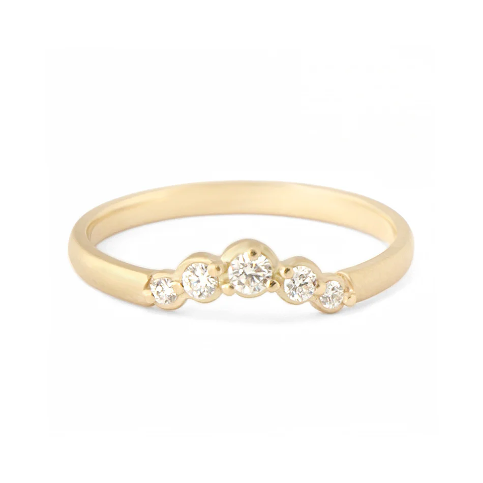 Diamond Arc Festival Band - Elegant Handmade Jewelry for Women, Perfect for Music Festivals, Parties & Special Occasions