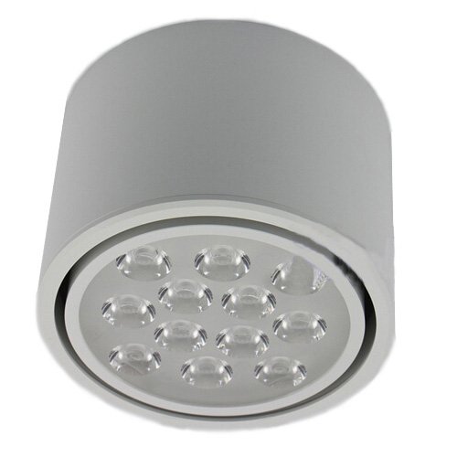 12W LED Recessed Ceiling Light Fixture - Dimmable Downlight, Warm White & Cool White Options - Perfect for Living Room, Bedroom, Kitchen, and Office Lighting