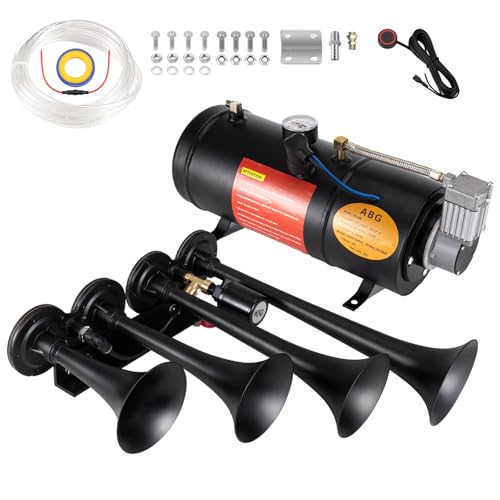 0.8 Gal Parallel 4-Trumpet Black