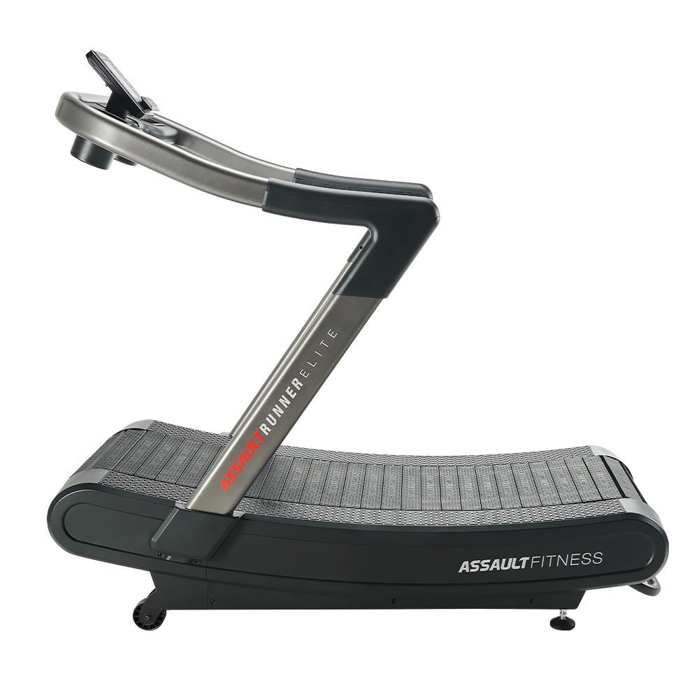 Assault Fitness AssaultRunner Elite - High-End Curved Treadmill for Home & Gym Workouts - Perfect for HIIT, Cardio & Endurance Training