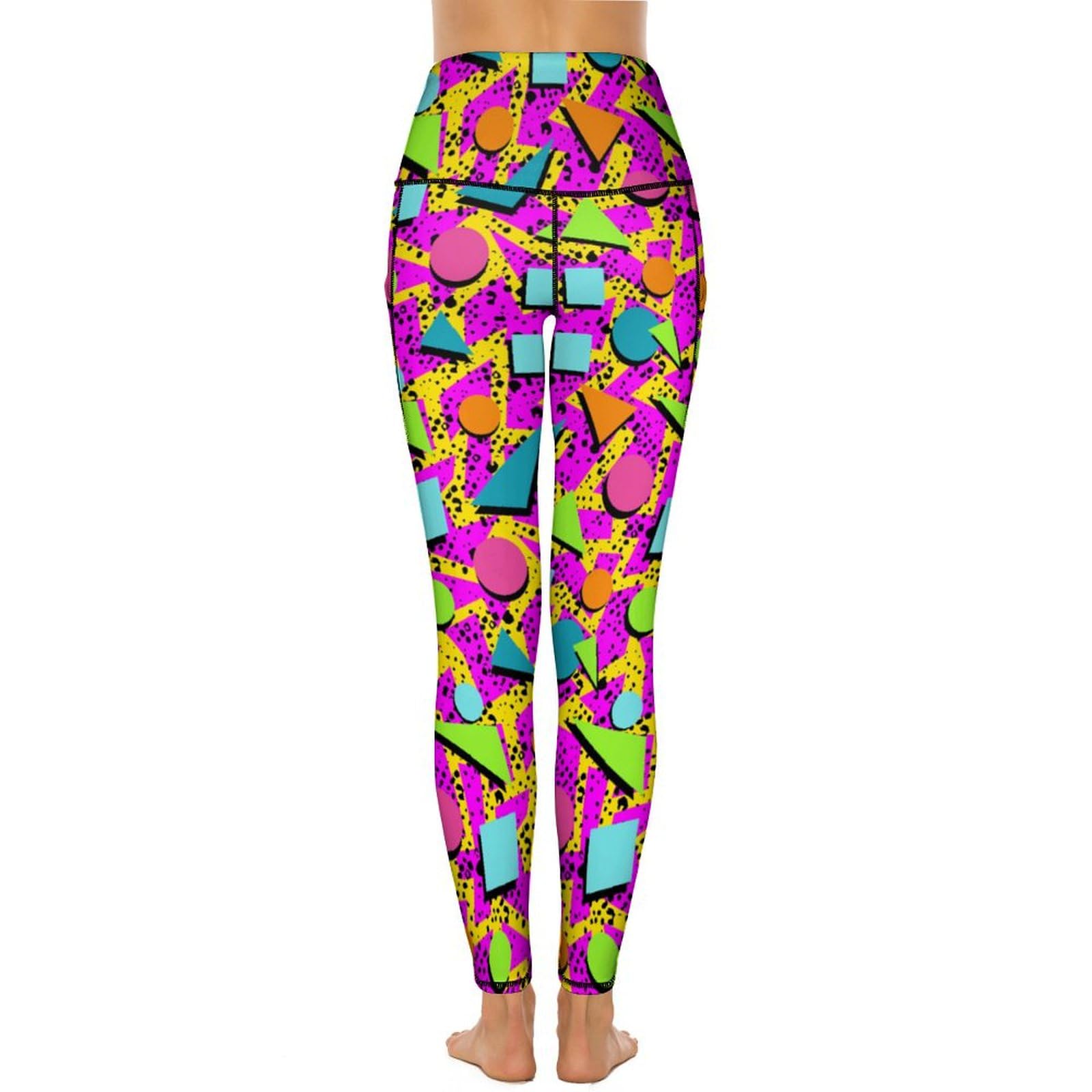 High Waisted Yoga Pants for Women - Workout Running Sports Leggings with Pockets - Perfect for Gym, Yoga, Pilates & Everyday Wear