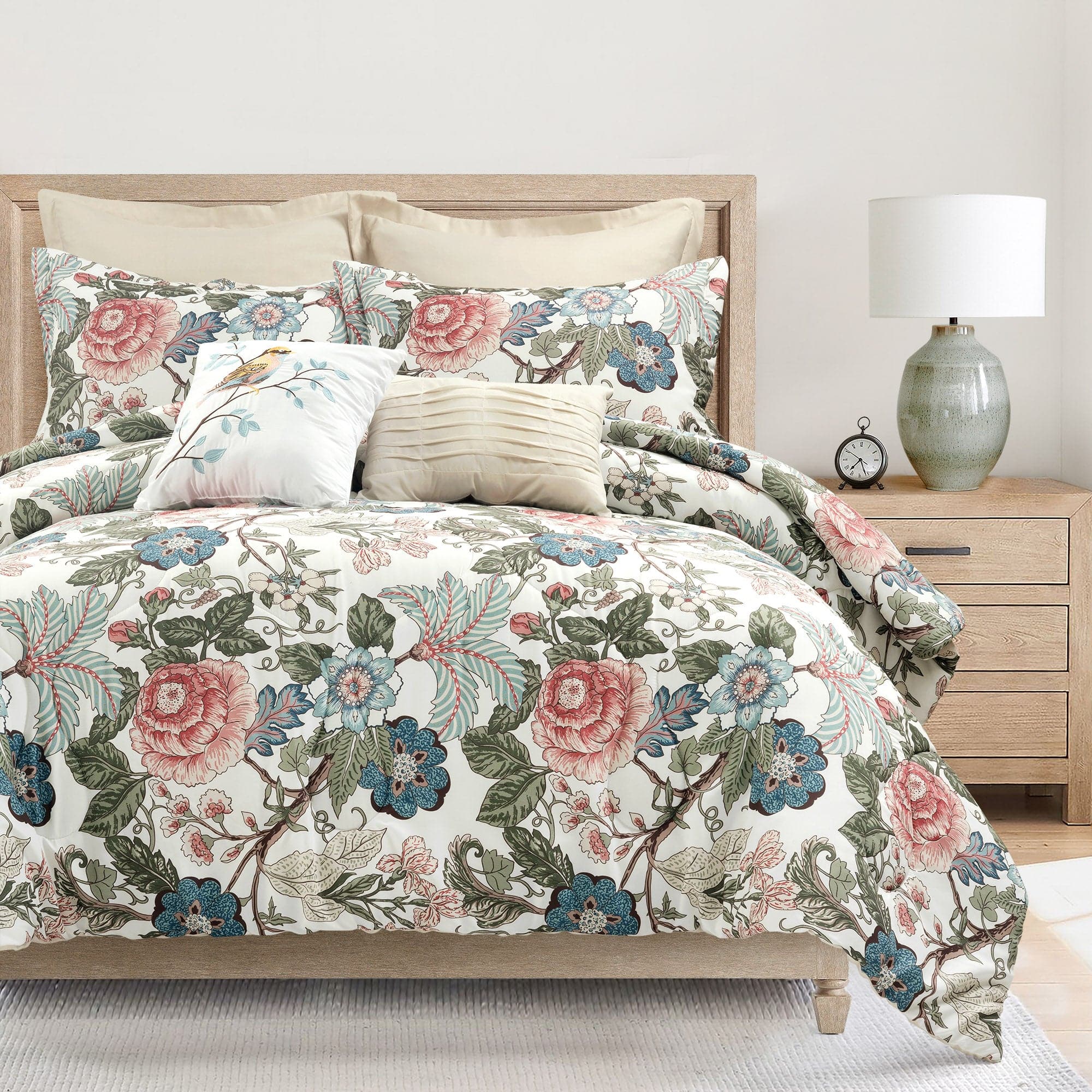 Premium Sydney Comforter 7-Piece Bedding Set - Soft & Cozy Queen/King Size for Ultimate Comfort | Perfect for Master Bedroom, Guest Room & Airbnb