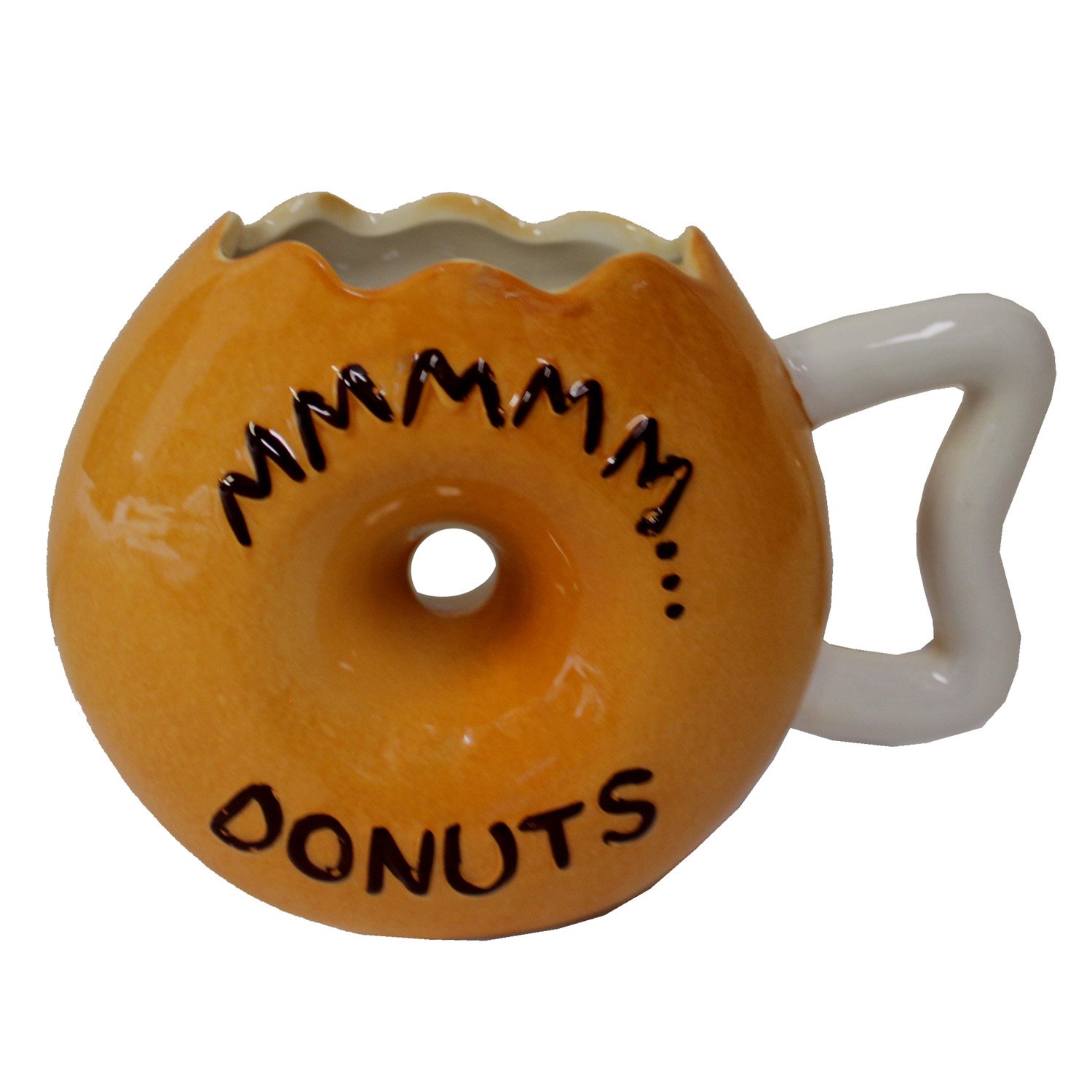 Frosted Donut Coffee Mug - 12oz Ceramic Cup with Cute Donut Design, Perfect for Coffee, Tea & Hot Chocolate - Great Gift for Donut Lovers, Office Use & Cozy Home Mornings