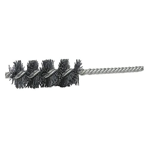 Abrasive Spiral Tube Brush Set - 10 Pack Nylon Wire Brushes for Rust, Corrosion & Welding Slag Removal - Heavy Duty Cleaning Tools for Metal, Automotive & DIY Projects