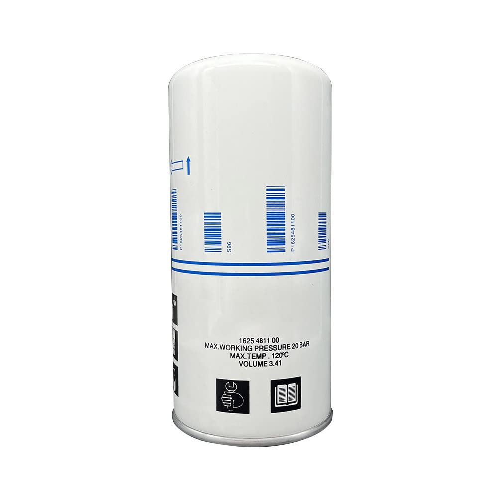 Atlas Copco Air Compressor Oil Separator Replacement 1625481150 - Compatible with Models 1625481100, 1625481101, 1625481151 | High-Efficiency Air Compressor Filter for Industrial & Workshop Use