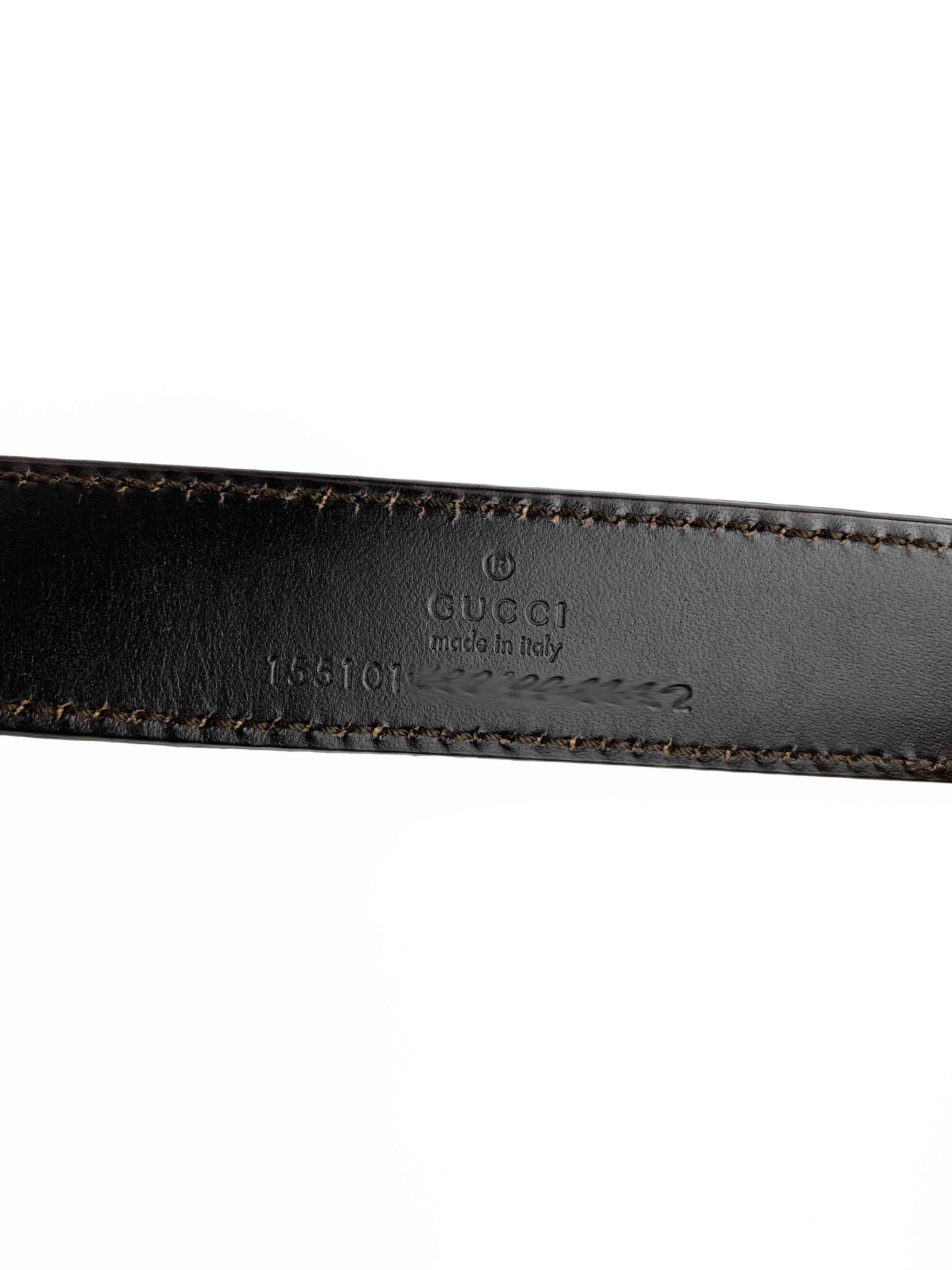 Gucci Bronze Bee Buckle Leather Belt for Men & Women - Stylish Designer Fashion Accessory for Casual & Formal Outfits | Perfect for Office, Parties & Everyday Wear