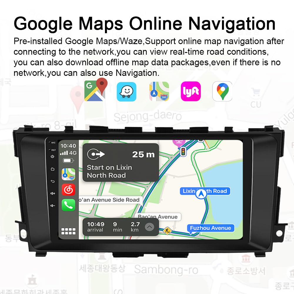 **Android 13 Car Stereo for Nissan Altima 2013-2018 | 9
