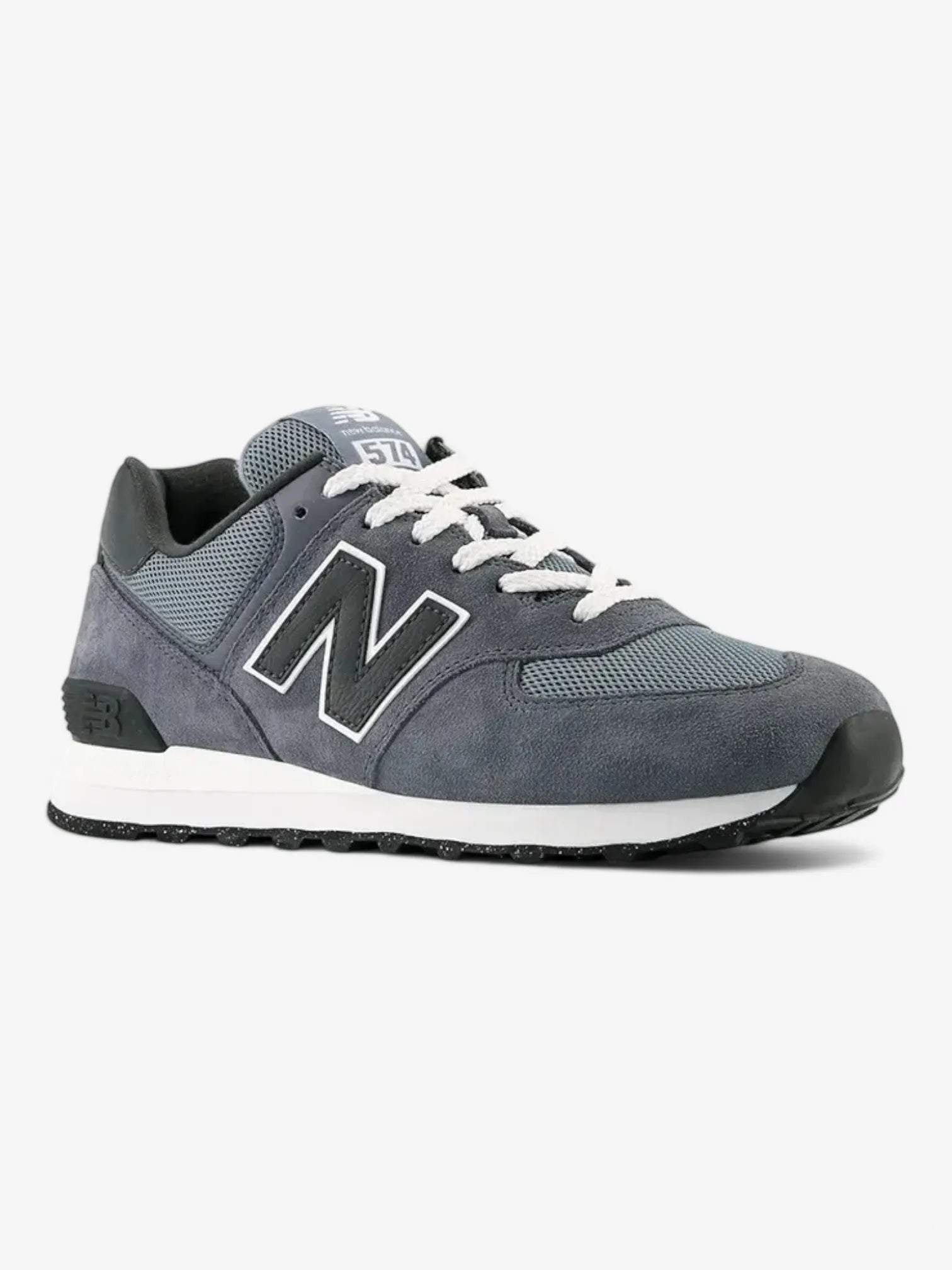 New Balance 574 Grey Black Sneakers - Classic Comfort Running Shoes for Men & Women | Perfect for Jogging, Gym Workouts & Casual Wear