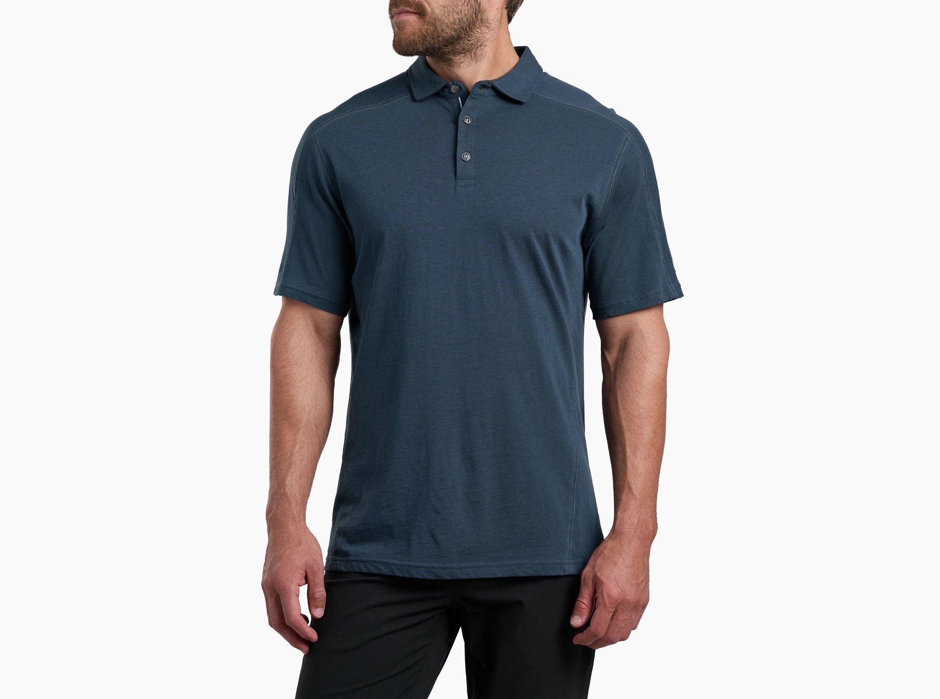 KUHL Men's Brazen KUHLDRY Short Sleeve Polo Shirt - Moisture Wicking & Breathable Performance Top for Golf, Hiking & Outdoor Activities