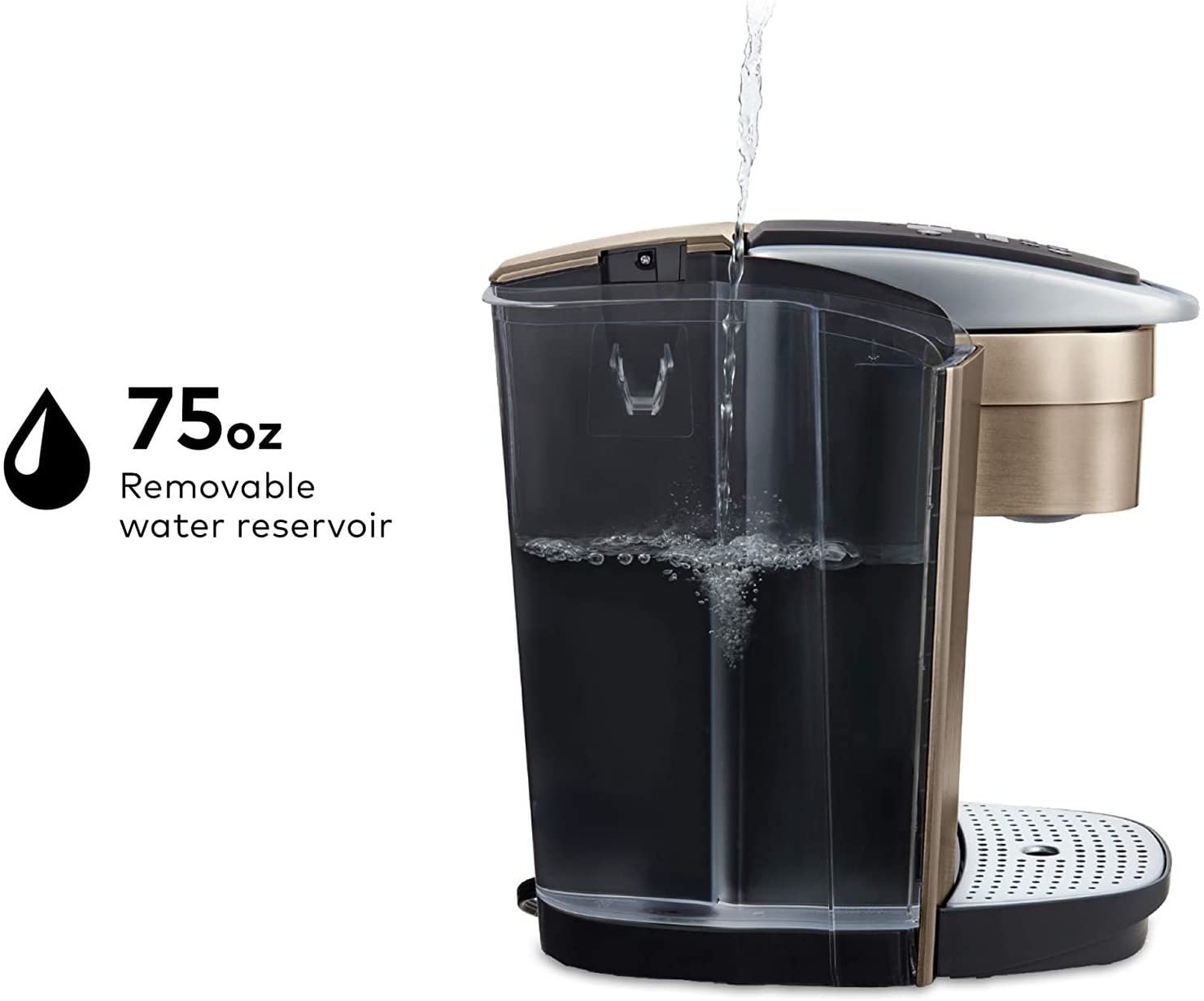 Best Single Serve Coffee Maker with Iced Coffee Function - Fast Brewing for Home, Office & Travel Use