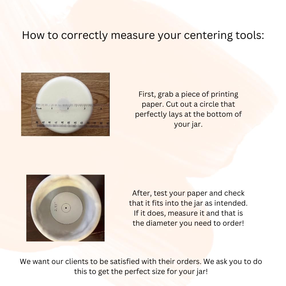 Premium Wooden Wick Centering Tool for Single Wick Candle Making - 2