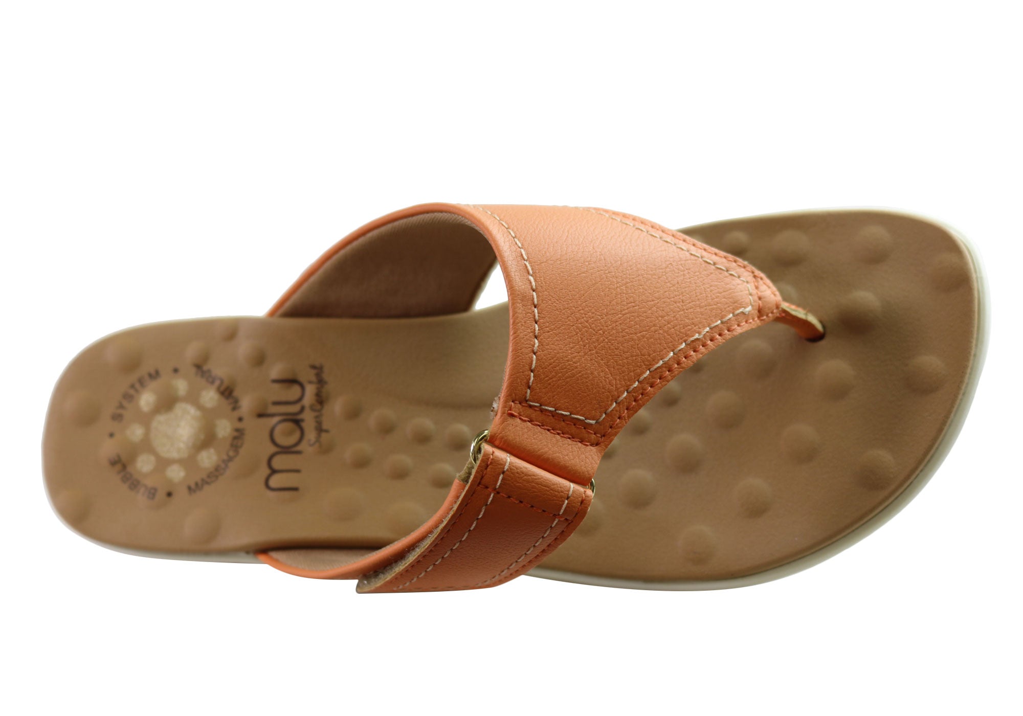 Malu Supercomfort Bronwyn Women's Comfort Thongs Sandals - Made in Brazil - Perfect for Beach, Pool & Summer Casual Wear