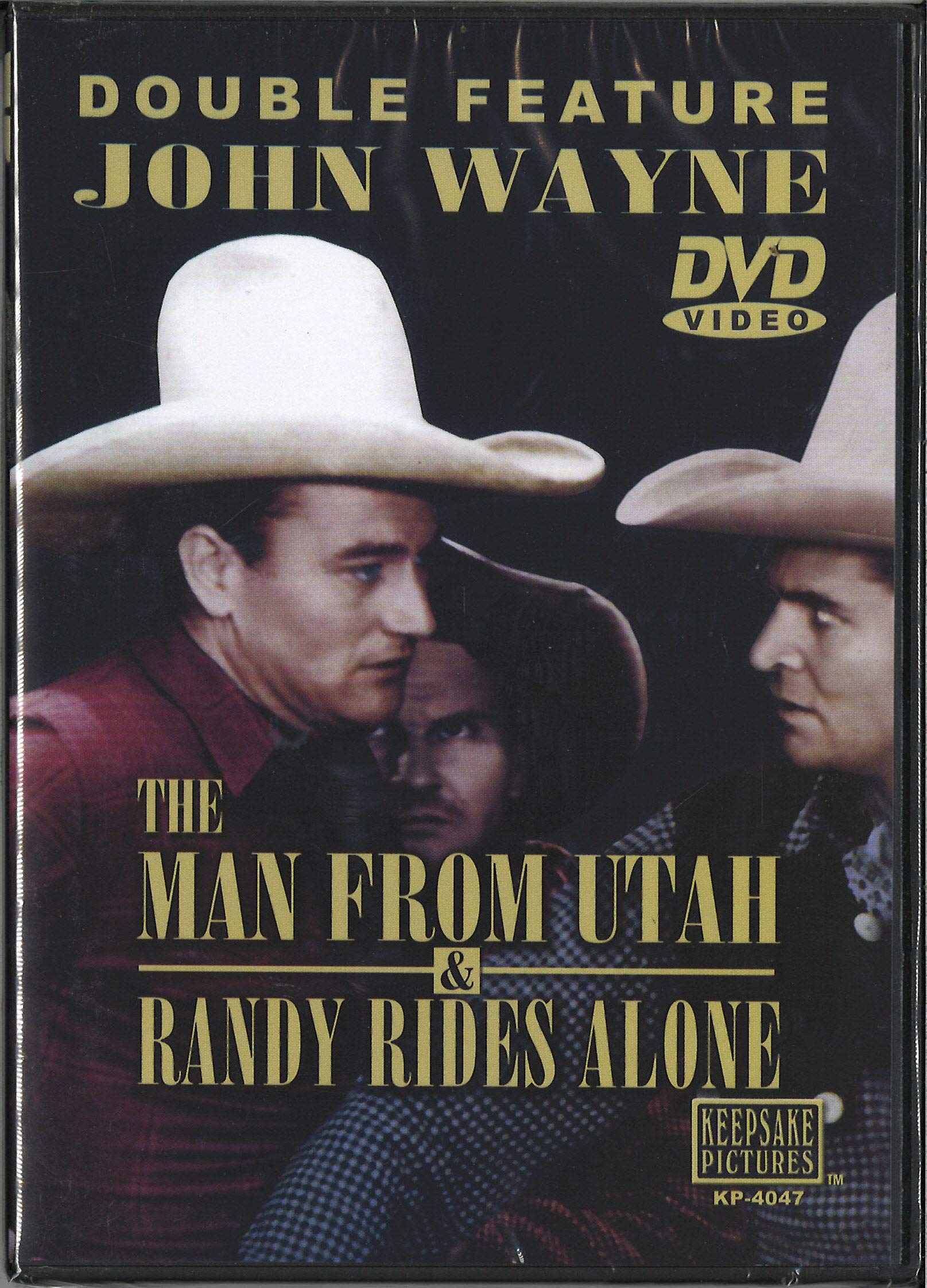 Double Feature Western Movies: The Man From Utah & Randy Rides Alone - Classic Cowboy Films for Movie Nights & Western Fans