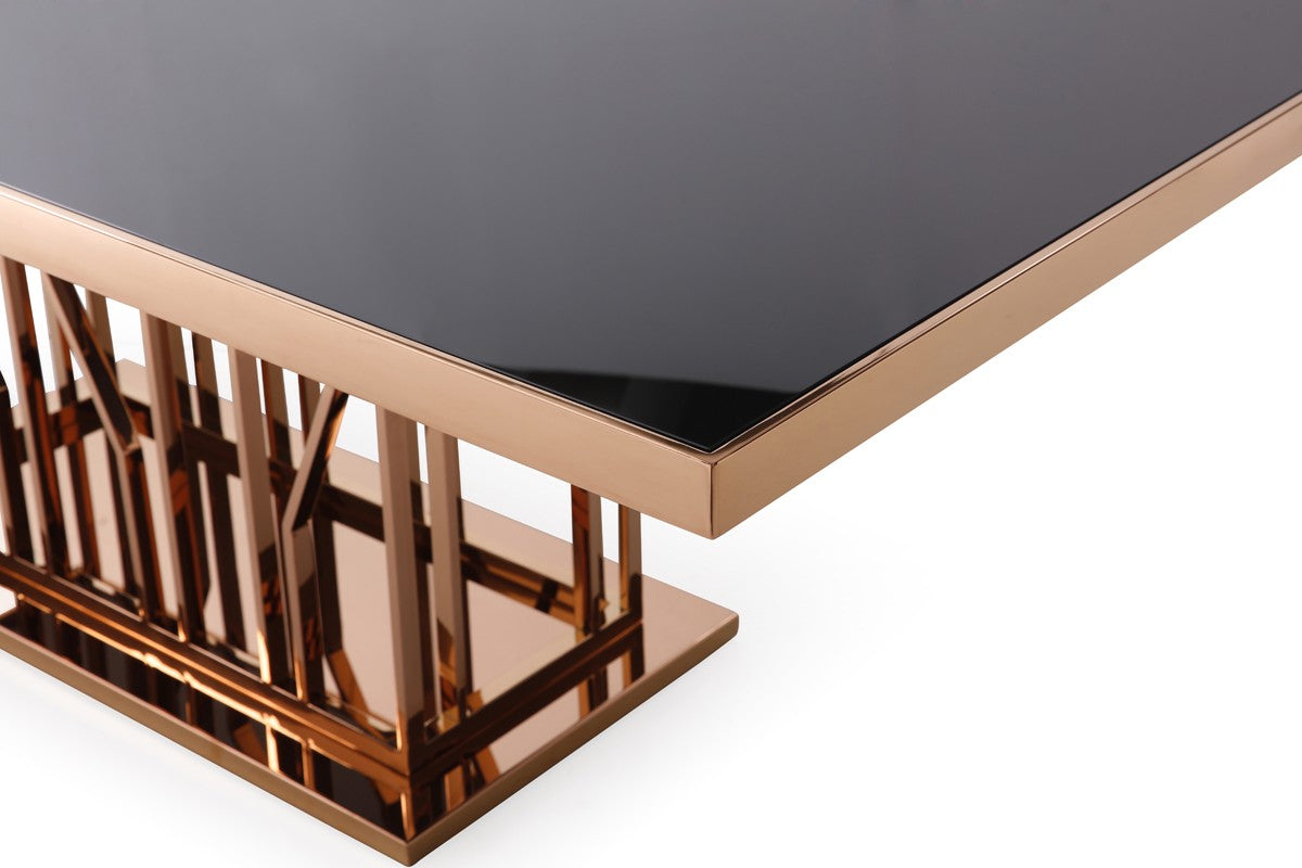 Perkins Solid Wood Dining Table - Modern Farmhouse Style Kitchen & Dining Room Furniture for 6-8 People - Perfect for Family Gatherings & Dinner Parties