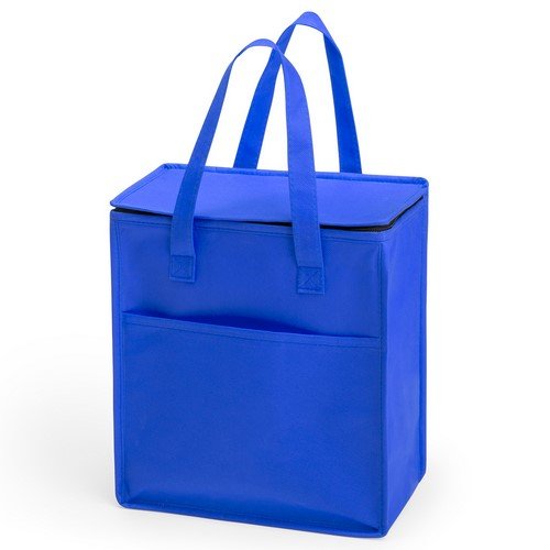 eBuyGB Insulated Cooler Bag - Reusable Non-Woven Thermal Grocery Shopping Tote for Picnics, Beach Trips & Outdoor Activities