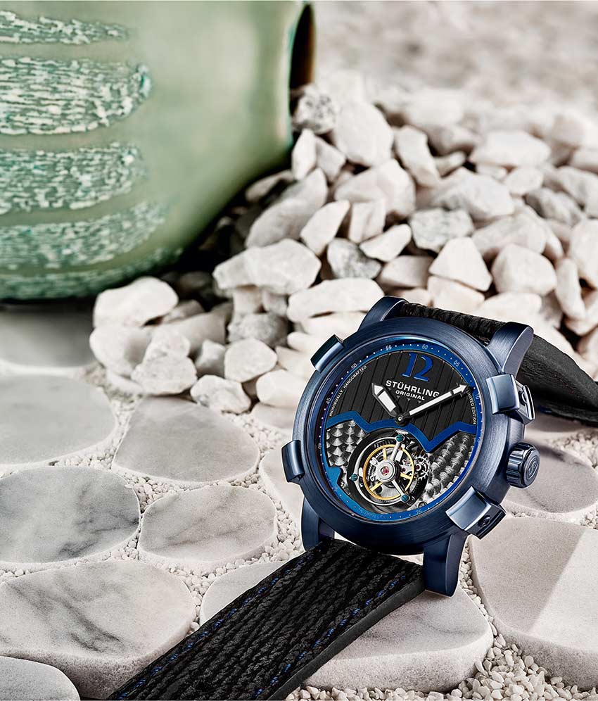 Devilray Tourbillon 407A Hand-Winding Mechanical Watch - 44mm Men's Luxury Timepiece for Business & Formal Occasions