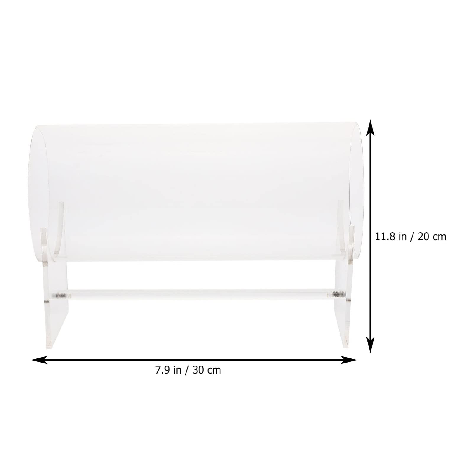 FRCOLOR Acrylic Headband Organizer - Jewelry & Hair Accessory Display Stand for Girls