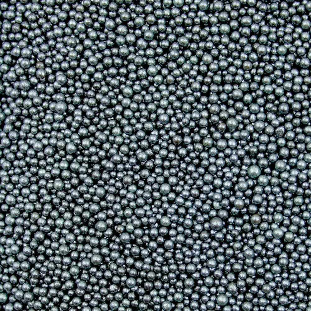 Dark Silver Pearl Mini Beads for Jewelry Making - DIY Craft Beads, Bracelet & Necklace Making Supplies - Perfect for Earrings, Charms, and Home Decor
