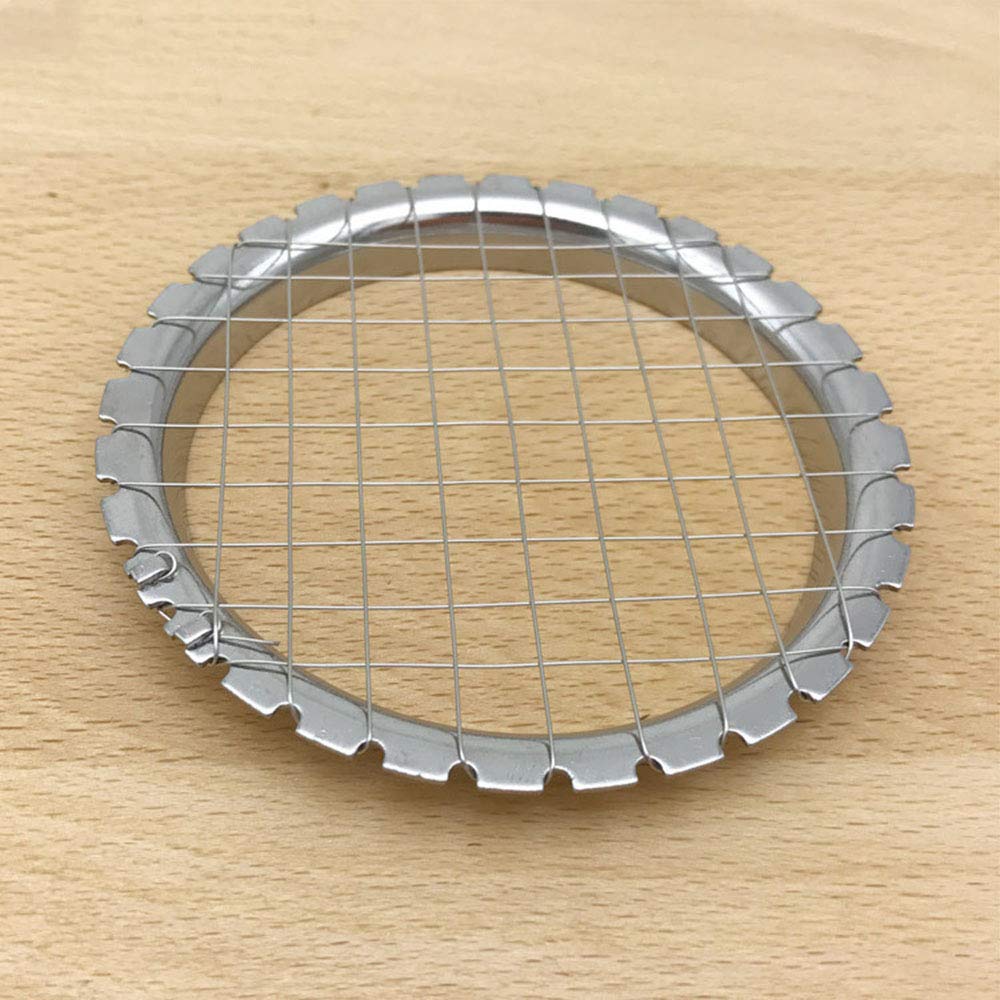 Premium Stainless Steel Egg & Vegetable Cutter - 3.4 Inch Kitchen Gadget for Perfectly Sliced Eggs, Fruits & Salad Prep | Durable Kitchen Accessory for Cooking, Meal Prep & Party Platters