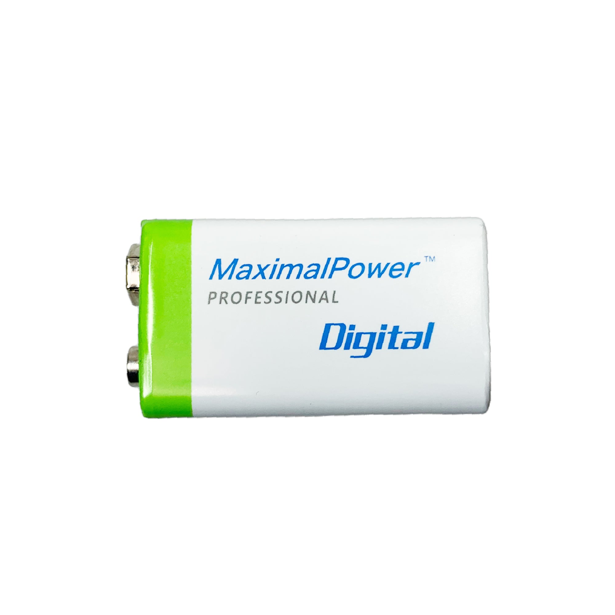 9V 650mAh Rechargeable Lithium Ion Battery with USB Type C Cable - Power for Guitar Pedals, Smoke Detectors & Electronic Devices