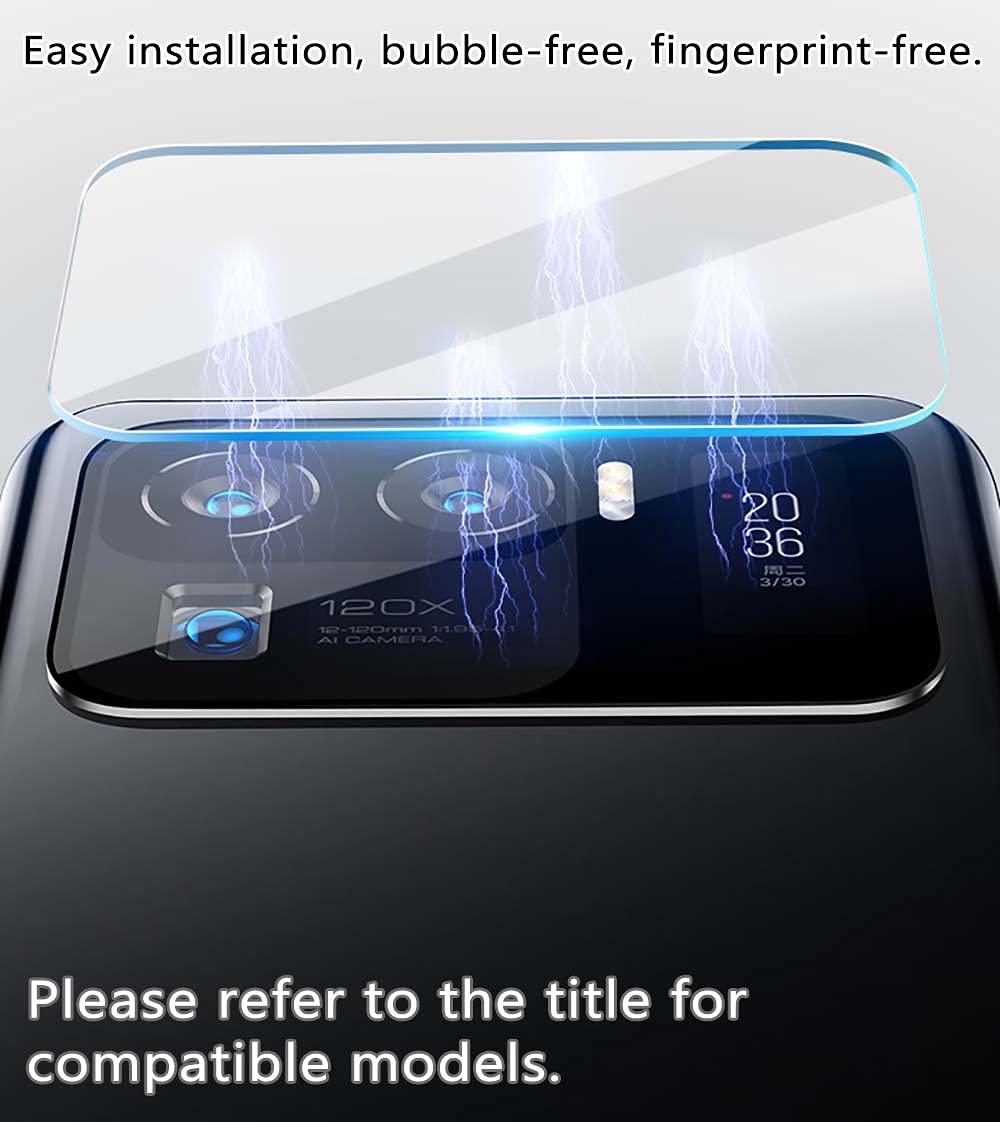 2-Pack BLU Life One X2 Mini 2017 Camera Lens Protector Film - HD Clear Scratch-Resistant Back Cover Protector for Smartphone - Perfect for Outdoor Photography & Travel Protection