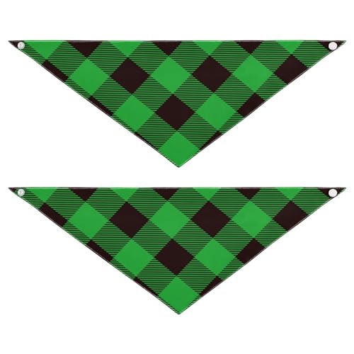 Buffalo Plaid Green Black