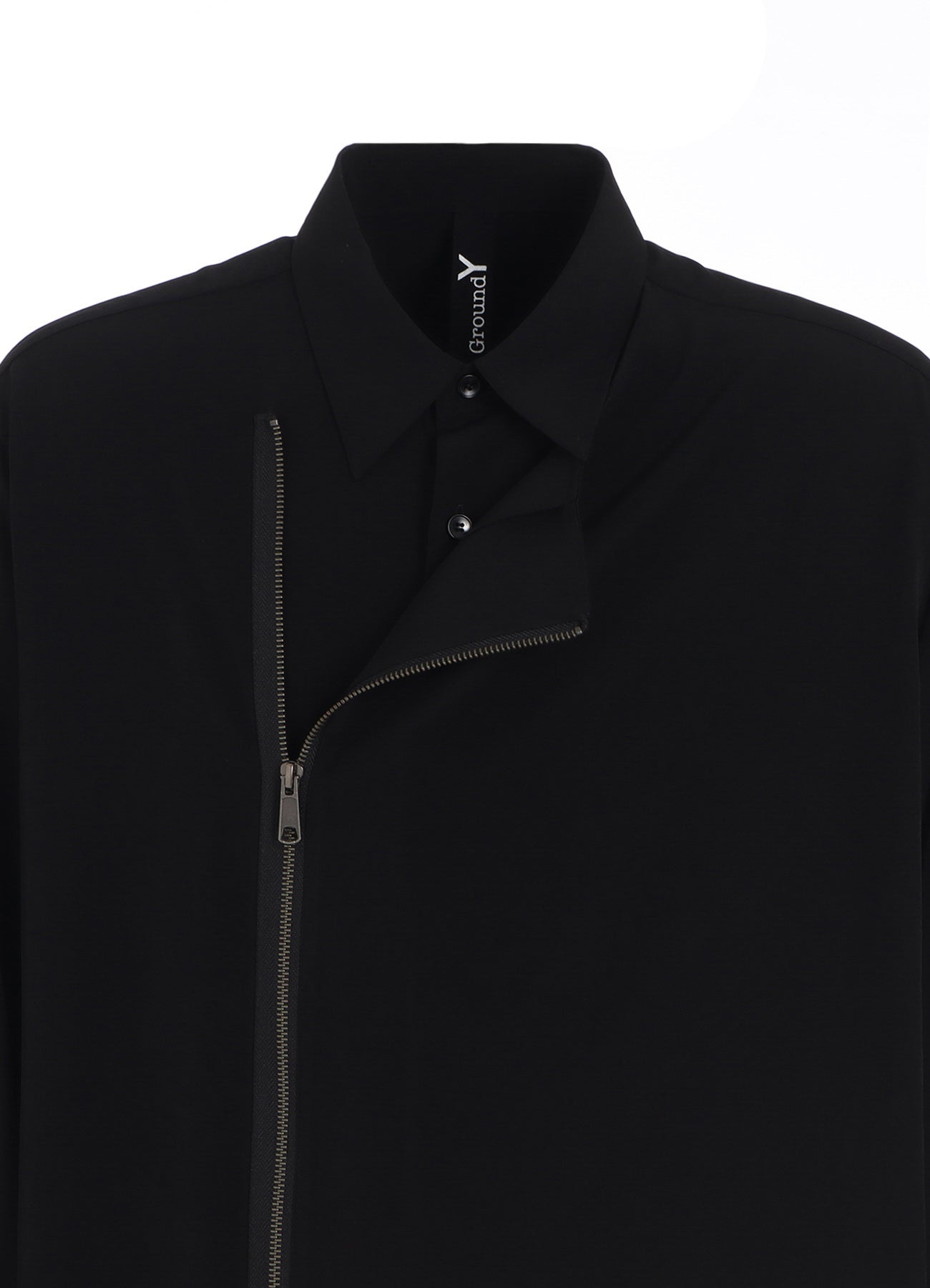 Elegant Crepe de Chine Left Overlapping Shirt for Women - Soft & Flowy Blouse for Office Wear, Casual Outfits & Special Occasions
