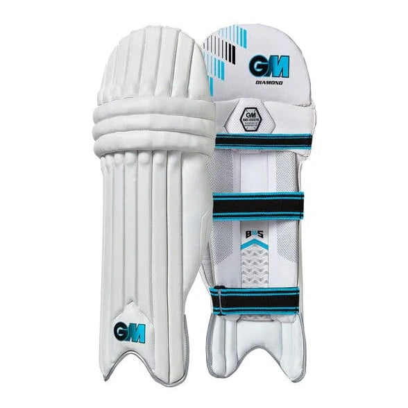 GM 505 Cricket Batting Pads - Lightweight Protective Leg Guards for Cricket Players - Perfect for Practice, Matches and Training Sessions