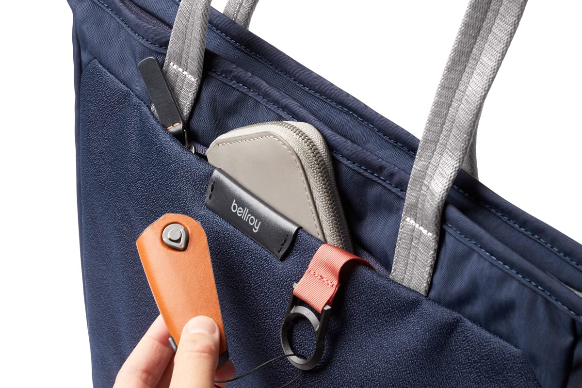 Bellroy Tokyo Tote Compact - Stylish 12L Laptop Tote Bag for Women & Men - Navy Blue Work & Travel Bag - Perfect for Office, Commute & Weekend Getaways