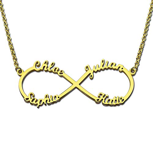 4 Name Gold Plated