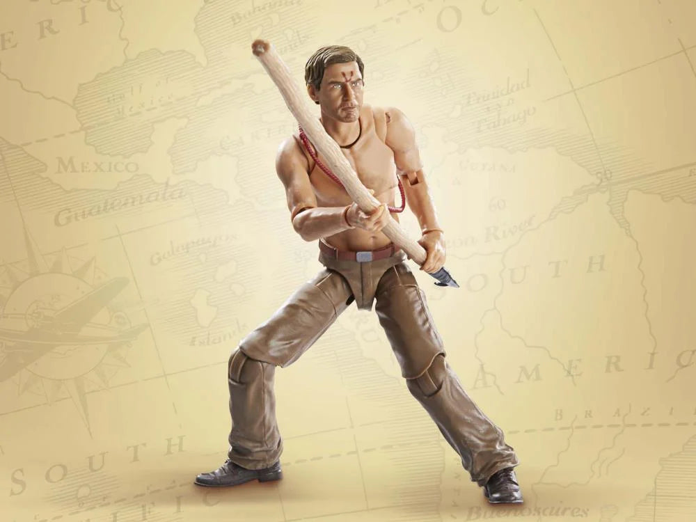 Indiana Jones (Hypnotized) Action Figure - Adventure Series Collectible Toy for Movie Fans | Perfect for Display, Gifts, and Adventure-Themed Collections