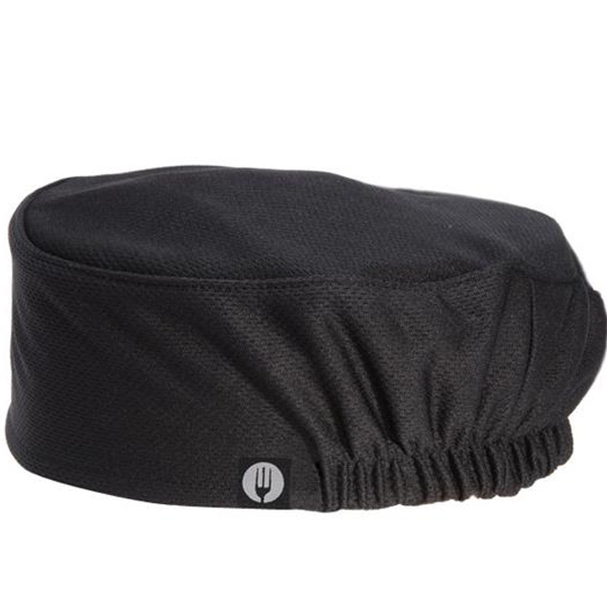 Chef Works Black Total Vent Beanie - Breathable Skull Cap for Chefs, Cooks & Kitchen Staff - Perfect for Hot Kitchens, Outdoor Grilling & Food Service