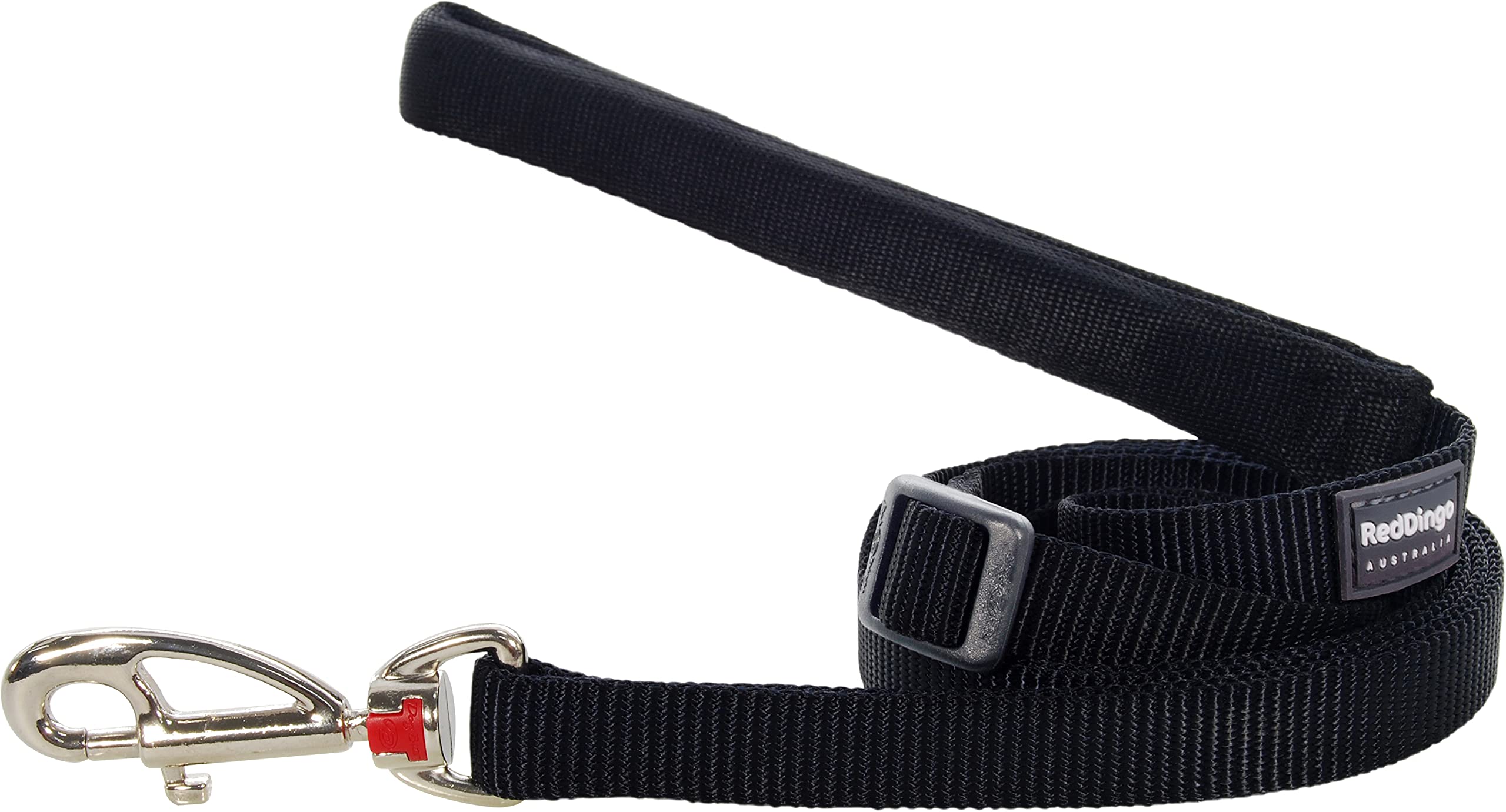 Red Dingo Classic Dog Lead for Large Dogs - Durable Nylon Dog Leash with Comfortable Handle for Walking, Training & Outdoor Adventures