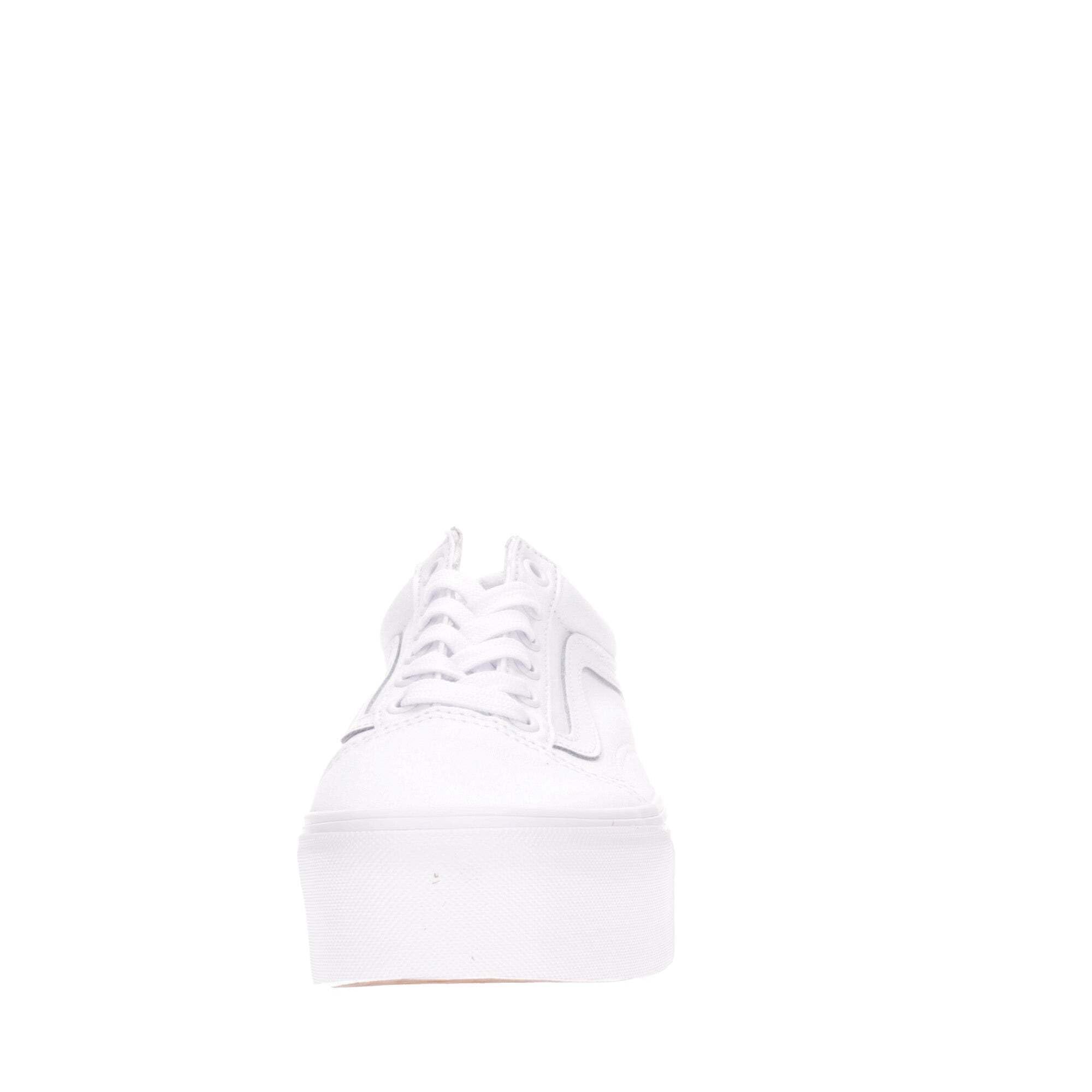 Vans Old Skool Stackform Unisex Skate Shoes - Classic Black & White Sneakers for Men & Women | Perfect for Skateboarding, Streetwear & Casual Outfits