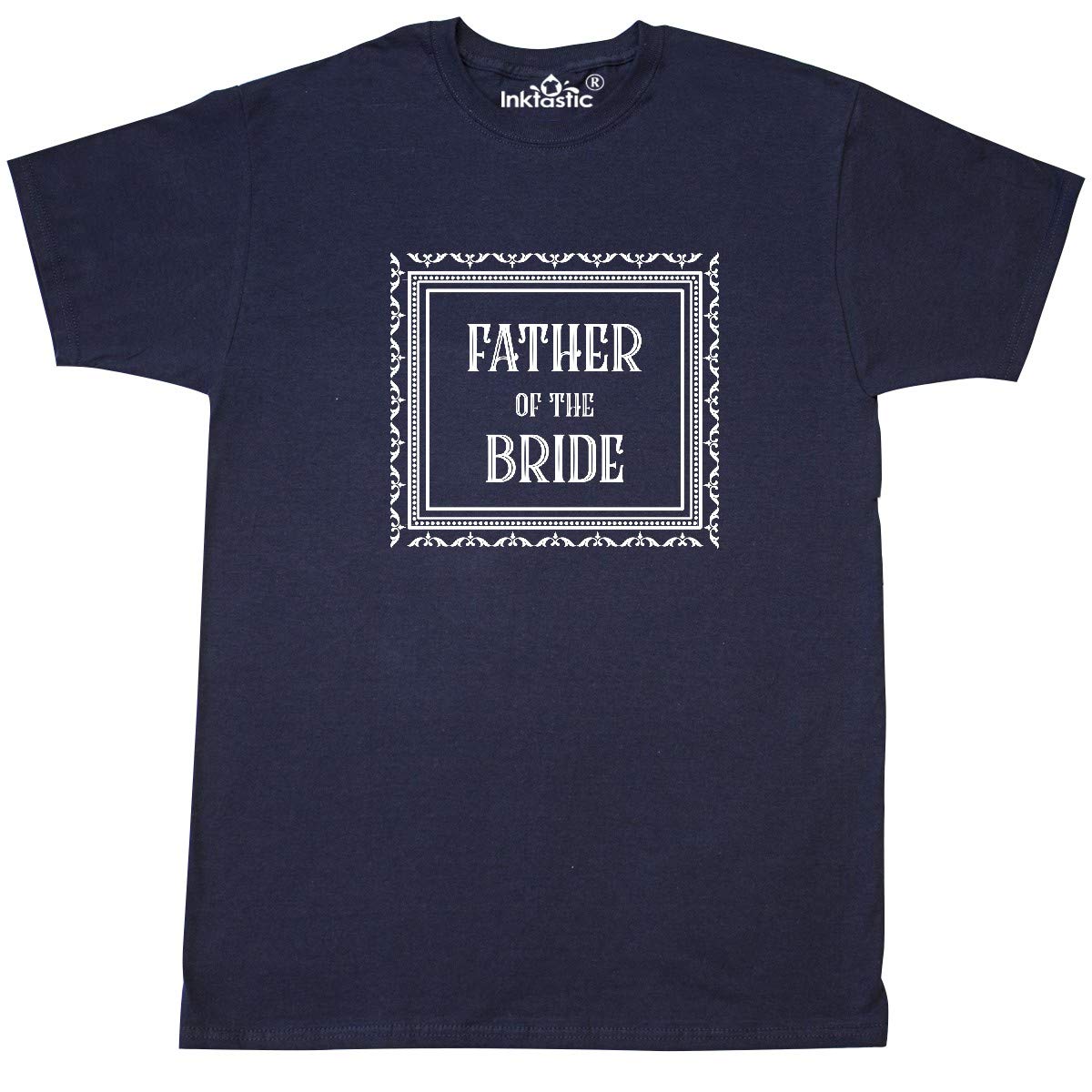Father of The Bride White T-Shirt - Funny Wedding Gift for Dads - Perfect for Rehearsal Dinners & Father-Daughter Dances